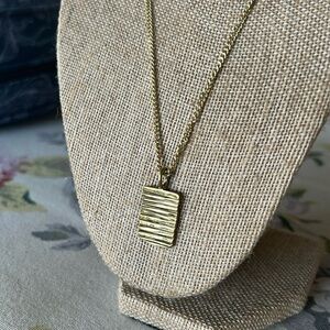 Madewell x To The Market Ridged Pendant Necklace